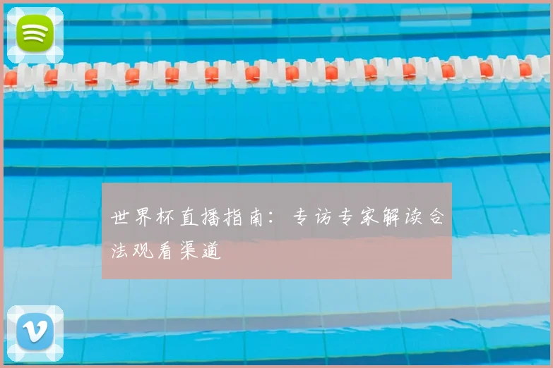 世界杯直播指南：专访专家解读合法观看渠道