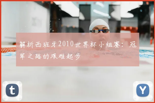 解析西班牙2010世界杯小组赛：冠军之路的艰难起步